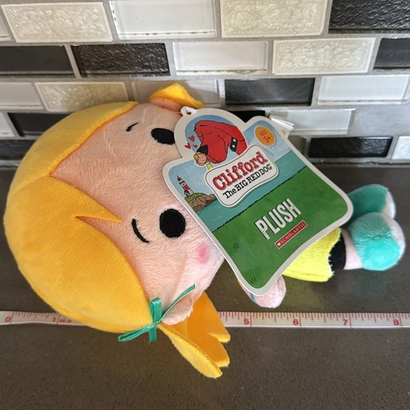 Clifford the Big Red Dog EMILY ELIZABETH HOWARD Plush / Scholastic 8” BRAND NEW - Picture 13 of 13